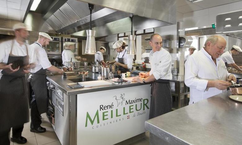 Restaurangen La Bouitte med 3 stjärnor i Michelinguiden - Les Menuires